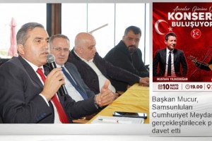 MHP Samsun İl Başkanı Burhan Mucur Basınla Kahvaltıda Buluştu